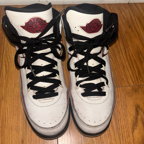 Jordan 2 Retro Varsity Red 2010 size 6Y 23 Chicago bulls - Picture 10 of 14